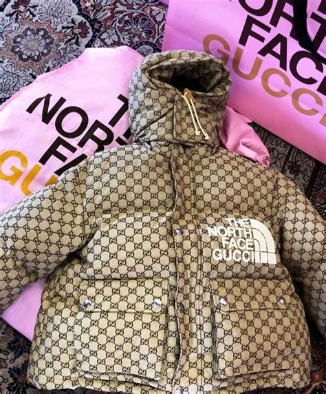 giubbotto the north face gucci|gucci north face jacket.